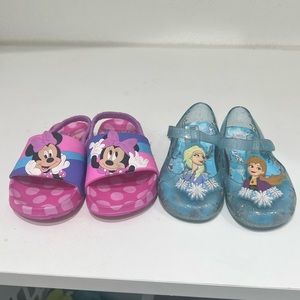 Toddler Disney shoe bundle size 9
